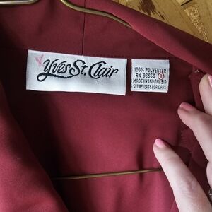 Yves St. Clair Women's Red Jacket